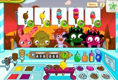 Moshi Monsters Ice Cream Game Last Level
